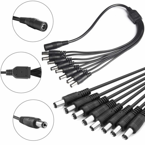 GetUSCart- ARyee 12V 5A AC Adapter Charger Power Supply for Security ...