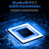 Picture of Motorcycle Bluetooth 5.2 Headphones Outdoor Helmet Earphone Bluetooth Stereo Music and Voice Microphone Soft Cable Earphone Motorcycle Helmet Intercom Headset Universal Helmet Audio System