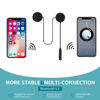 Picture of Motorcycle Bluetooth 5.2 Headphones Outdoor Helmet Earphone Bluetooth Stereo Music and Voice Microphone Soft Cable Earphone Motorcycle Helmet Intercom Headset Universal Helmet Audio System