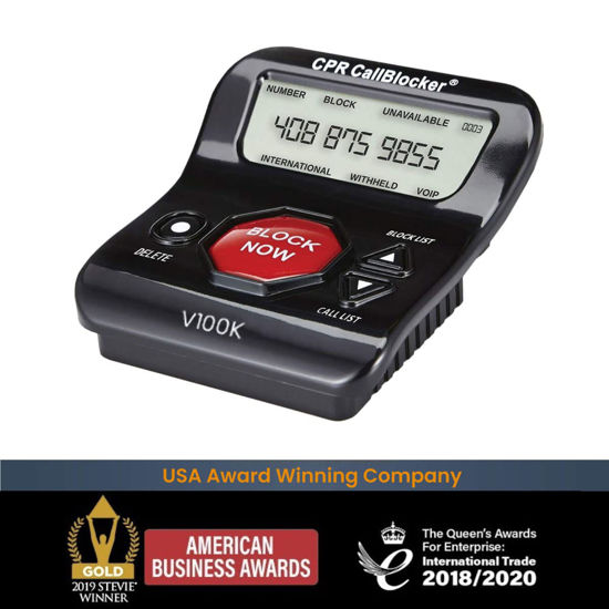 Getuscart cpr v100k spam call blocker for landline phones stop all