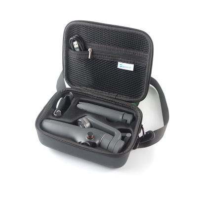 Picture of Skyreat Osmo Mobile 6 Case,PU Leather Portable Storage OM 6 Case Shoulder Bag for DJI OM 6 Smartphone Gimbal Stabilizer Accessories