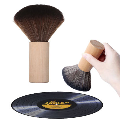 Picture of Turntable Vinyl Records Cleaner, Anti-Static Dust Cleaning Record Brush for Vinyl Albums LP CD Cartridge(1 Pcs)