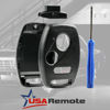 Picture of USA Remote CUTTING NOT REQUIRED - Key Fob Keyless Entry Remote Shell Case & Pad fits Honda Accord/Civic/CR-V/Fit/Odyssey/Pilot/Ridgeline/CR-Z