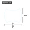 Picture of 8PCS Car Door Handle Sticker, Carbon Fiber Anti-Scratches Car Door Cup Protector, Non-Marking Auto Door Handle Protective Film, Self-Adhesive Door Side Paint Protector for All Cars (Clear/8 PCS)