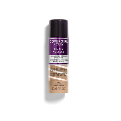 Picture of COVERGIRL & Olay Simply Ageless 3-in-1 Liquid Foundation, Classic Tan, 1 Fl Oz (Pack of 1)