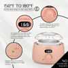 Picture of KOTAMU Digital Wax Warmer Kit for Hair Removal At Home for Women Sensitive Skin Brazilian Facial Hair Body with 4 Formulas Hard Wax Beads Target Different Type of Hair
