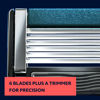 Picture of Dollar Shave Club | 6 Blade Club Series Razor Refill Cartridges, 8 Count | Precision Cut Stainless Steel Blades with a Built-in Trimmer Blade | NOT COMPATIBLE WITH HERITAGE/EXECUTIVE RAZOR HANDLES
