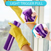 Picture of Hula Home Continuous Spray Bottle (10.1oz/300ml) Empty Ultra Fine Plastic Water Mist Sprayer - For Hairstyling, Cleaning, Salons, Plants, Essential Oil Scents & More - Purple