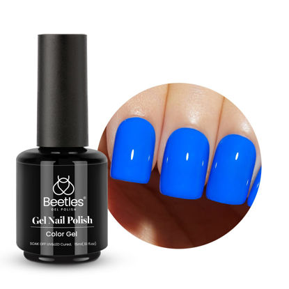 Picture of Beetles Gel Nail Polish, 1Pcs 15ml Electric Punk Summer Gel Polish Soak Off U v LED Gel Nail Art DIY Gel Nail Manicure for Girls Women