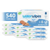 Picture of WaterWipes Plastic-Free Original Baby Wipes, 99.9% Water Based Wipes, Unscented & Hypoallergenic for Sensitive Skin, 540 Count (9 packs), Packaging May Vary
