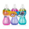 Picture of Nuby 3 Piece Girl No-Spill Cup with Flex Straw, 10 Ounce