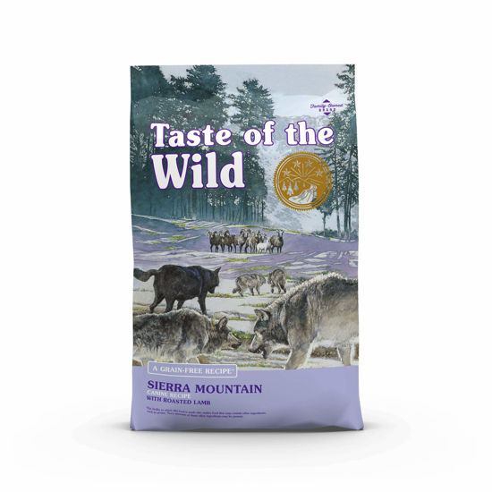 Picture of Taste Of The Wild Grain Free Premium Dry Dog Food Sierra Mountain - Lamb, 5lb (2002)