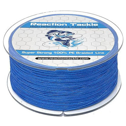 Picture of Reaction Tackle Braided Fishing Line Dark Blue 10LB 1000yd