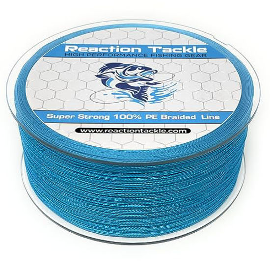 Picture of Reaction Tackle Braided Fishing Line Sea Blue 30LB 1500yd