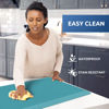 Picture of KitchenClouds Kitchen Mat Cushioned Anti Fatigue Kitchen Rug 17.3"x39" Waterproof Non Slip Kitchen Rugs and Mats Standing Desk Mat Comfort Floor Mats for Kitchen House Sink Office (Green)