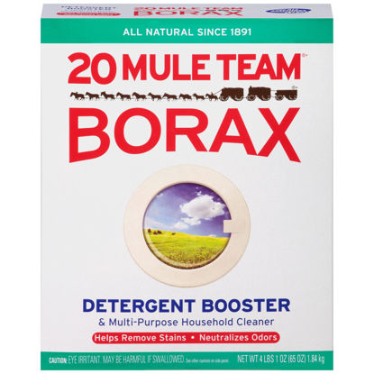 Picture of Dial 20 Mule Team Borax Detergent Booster & Multi-Purpose Household Cleaner, 65 Ounce