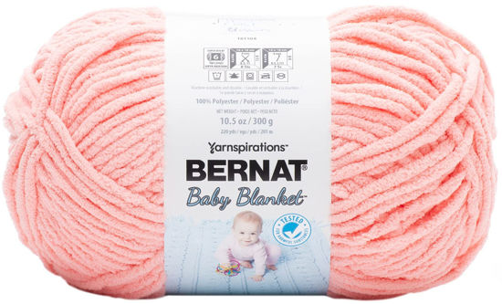 Picture of Bernat Baby Blanket BB Yarn, 1 Pack, Coral Blossom