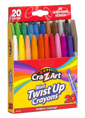 Picture of Cra-Z-Art Mini Twist Up Crayons, 20 Count (10253)