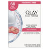 Picture of Olay Daily Facials, Daily Clean Makeup Removing Facial Cleansing Wipes, 5-in-1 Water Activated Cloths, Exfoliates, Tones and Hydrates Skin, 66 count