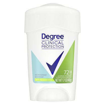 Picture of Degree Clinical Protection Antiperspirant Deodorant 72-Hour Sweat & Odor Protection Stress Control Antiperspirant for Women 1.7 oz