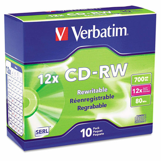 Verbatim 700 MB 80-Minute 52x Digital Vinyl CD-Rs, 50 Count Spindle (VTM94587 Verbatim 700 MB 80-Minute 52x Digital Vinyl CD-Rs, 50 Count Spindle (VTM94587
