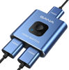 Picture of HDMI Switch 4k@60hz HDMI Splitter, GANA Aluminum Bidirectional HDMI Switcher 2 in 1 Out, Manual HDMI Hub Supports HD for Xbox PS5/4/3 Blu-Ray Player Fire Stick Roku (Midnight Blue)