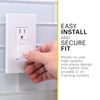 Picture of Power Gear Outlet Covers Baby Proofing Child Proof Plug Covers for Electrical Outlets Easy Install Outlet Plug Covers UL Listed Shock Prevention Clear 51175 30 Count