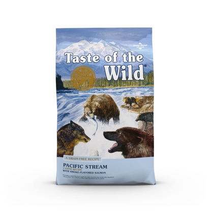 Picture of Taste Of The Wild Pacific Stream Grain-Free Dry Dog Food With Smoke-Flavored Salmon 5lb