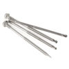 Picture of #14 x 5" Hex Washer Head Self Drilling Screws, Self Tapping Sheet Metal Tek Screws, 410 Stainless Steel, Partially Threaded, 20 PCS