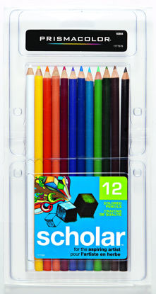 Picture of Prismacolor 92804 Scholar Colored Pencils, 12-Count,Assorted