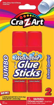 Picture of Cra-Z-art Jumbo Washable Glue Sticks, 2-Count (11306N-48)