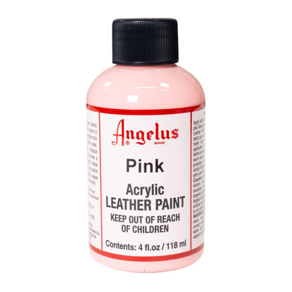 Picture of Angelus Acrylic Leather Paint Pink 4oz