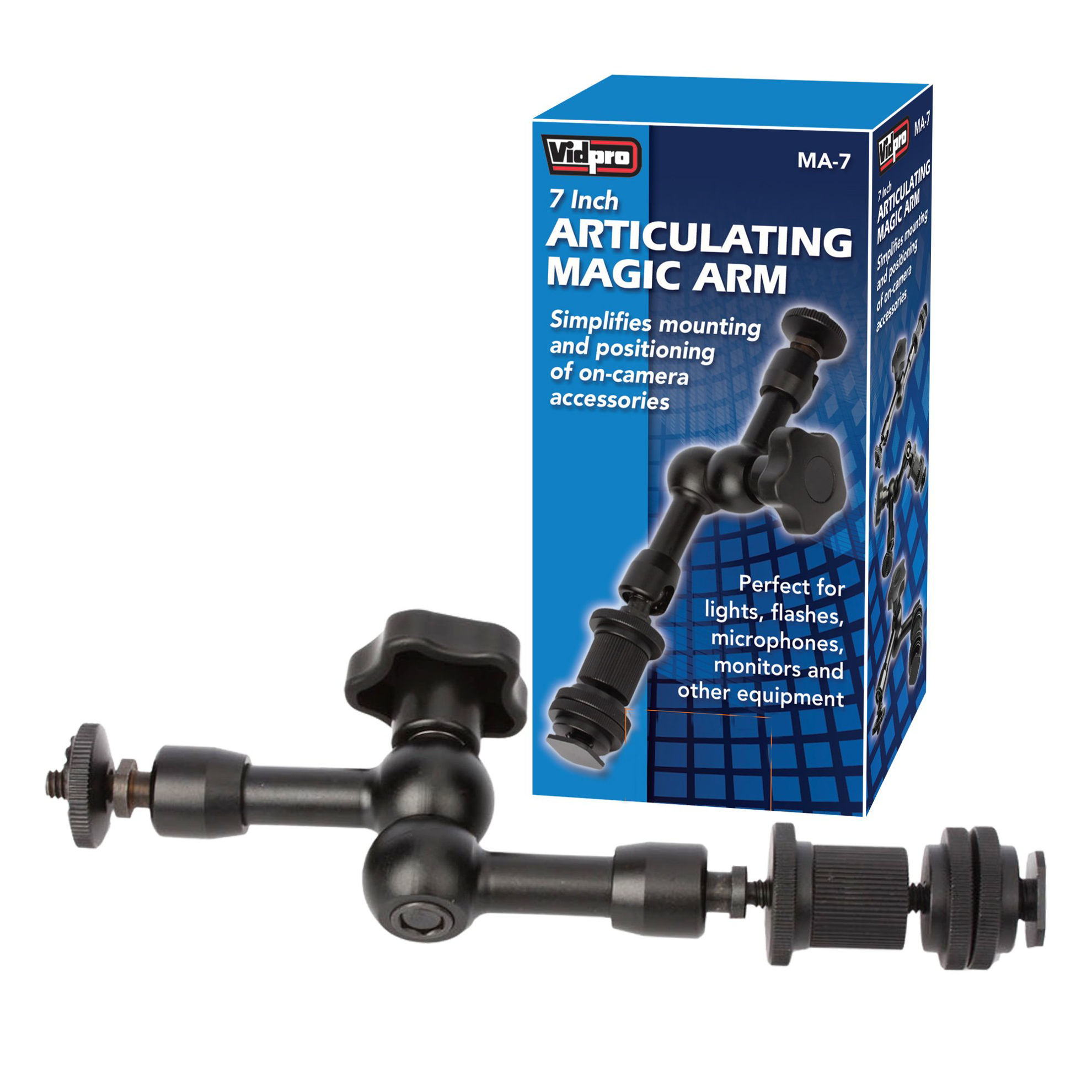 GetUSCart- Adjustable Articulating Friction Magic Arm 7 Inch for DSLRs ...