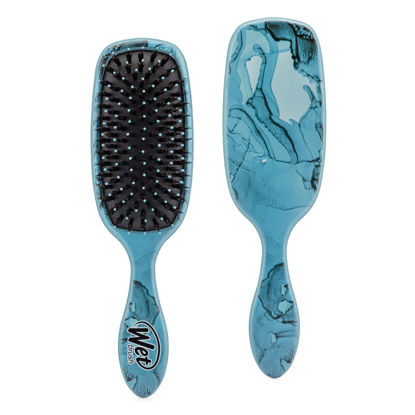Picture of Wet Brush Shine Enhancer Hair Brush, Artic Blue - Exclusive Ultra-soft IntelliFlex Bristles - Natural Boar Bristles Leave Hair Shiny And Smooth For All Hair Types - For Women, Men, Wet And Dry Hair