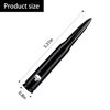 Picture of Ajxn 1 PC Car Truck Bullet Antenna, Auto Antenna Mast, Suitable for GM Chevy Silverado 1500 2500 3500 HD Avalanche GMC Sierra 1500 2500 3500 Denali Heavy Duty Pickup Trucks Accessories (Black #1)