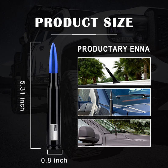 GetUSCart- Ajxn 1 PC Car Truck Bullet Antenna, Automobile Antenna Mast ...