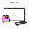 Picture of Projector Screen 100 inch