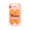Picture of Real Techniques Miracle Complexion Sponge, Makeup Blending Sponge, For Foundation, Offers Light To Medium Coverage, Natural, Dewy Makeup, Orange Sponge, Packaging May Vary, 4 Count