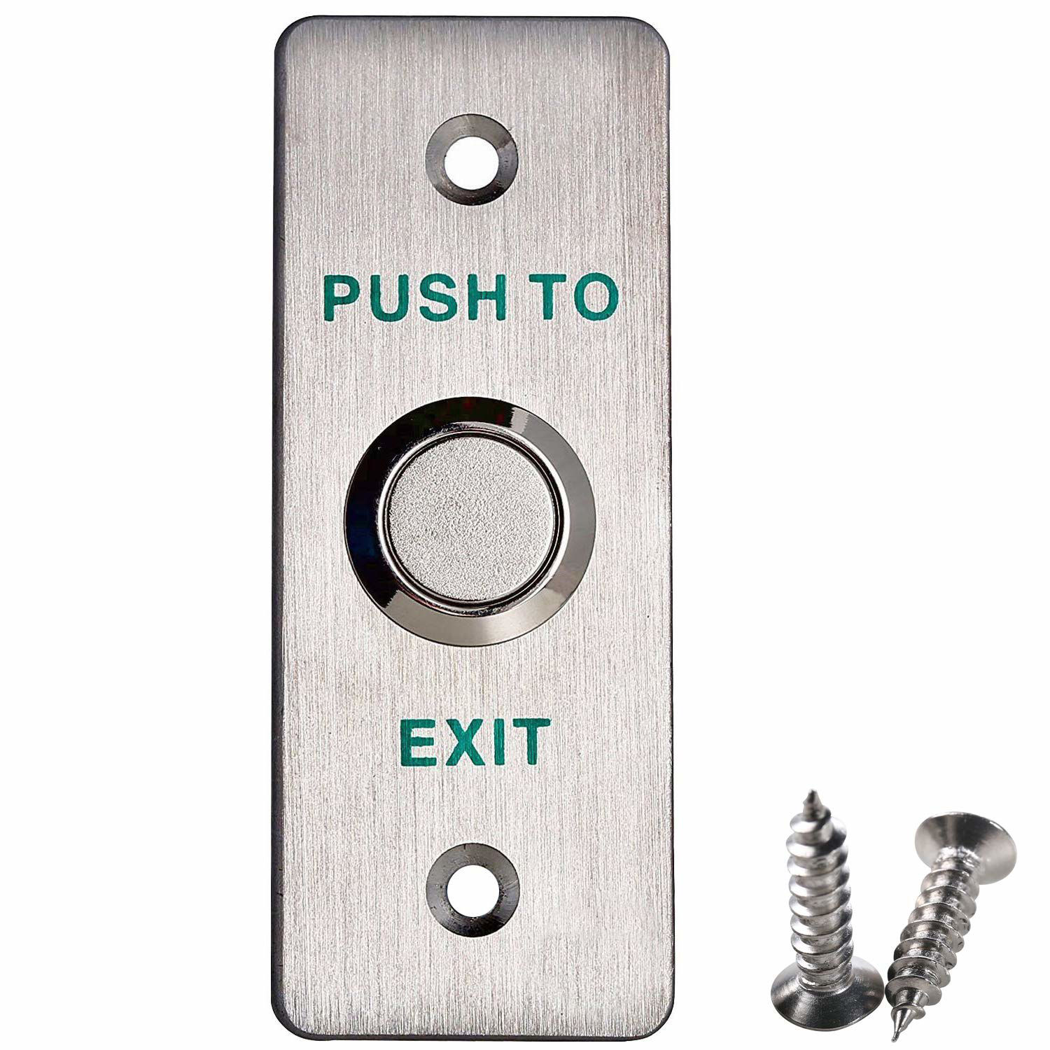 GetUSCart- UHPPOTE Momentary Push to Exit Button Switch NO/COM Output ...