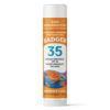 Picture of Badger Kids Sunscreen Stick SPF 35 with Mineral Zinc Oxide, Travel Size Sunscreen Stick for Kids, 97% Organic Ingredients, Reef Friendly, Broad Spectrum, Water Resistant, 65 oz