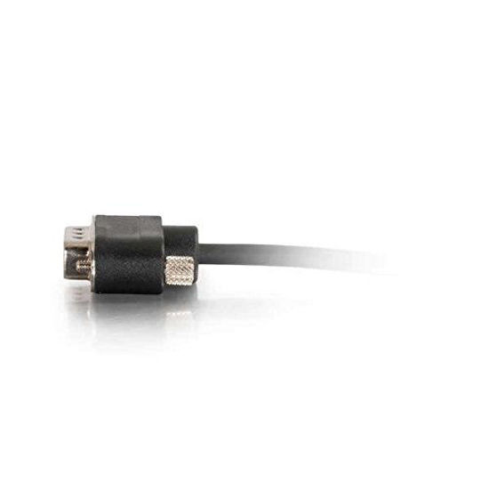 GetUSCart C2G 52165 Serial RS232 DB9 Null Modem Cable with Low Profile