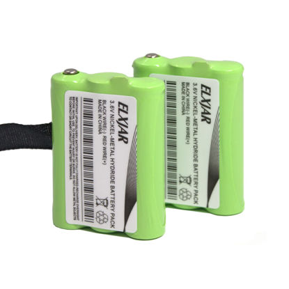 Picture of (2-Pack) BATT3R Battery Replacement for Midland BATT3R BATT-3R, AVP14 MID-AVP14, LXT600 LXT-600, LXT630 LXT-630, LXT630X3 LXT-630X3, LXT633 LXT-633, T50, T60, T51, T61, T55, T65, X-Talker Radios