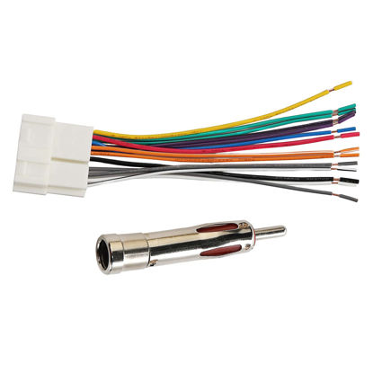 Picture of RED WOLF Stereo Wiring Harness Replacement for 1988-2002 GM Chevrolet GMC Buick Cadillac Car Radio Wire Harness Antenna Adapter Connector Plug Kit