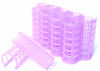 Picture of Kamay's Large Hair Rollers Comb Curlers Clips Styling Rollers Hair Curls Wave Style Hairdressing Curlers Tools (Plastic Styling 25mm/1" 10PCS Random Clolor)