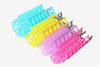 Picture of Kamay's Large Hair Rollers Comb Curlers Clips Styling Rollers Hair Curls Wave Style Hairdressing Curlers Tools (Plastic Styling 25mm/1" 10PCS Random Clolor)