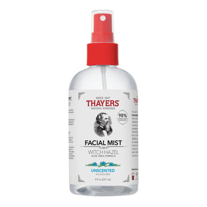 Picture of THAYERS Alcohol-Free Witch Hazel Facial Mist Toner with Aloe Vera, Unscented, 8 Ounce