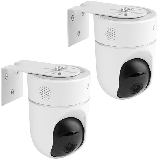 GetUSCart UYODM 2Pack Adhesive Metal Wall Mount for Eufy Security Solo IndoorCam P24 and S220