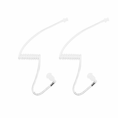 Picture of Replacement Acoustic Coil Tube for Motorola Two Way Radio Walkie Talkie Earpiece with Radio Earbuds (2 Packs)
