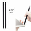 Picture of Fixinus 30 Pieces 4.72" Black Nylon Plastic Spudger Probe Security Opening Pry Bar for iPhone iPad Samsung Cell Phone Laptop PC LCD Screen Disassembly