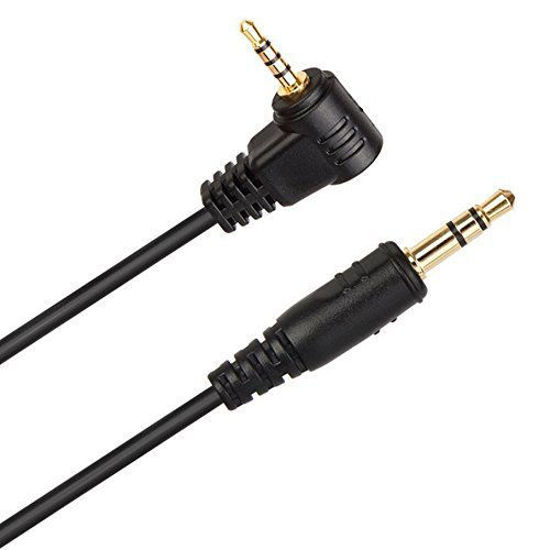Picture of Foto&Tech 2.5mm Remote Control Shutter Release Cable Compatible with Miops Trigger Compatible with Panasonic Lumix DC-G9 GH5/DMC-G7/FZ300 FZ150 FZ2500 FZ200 G10 G5 G6 GF6 GH3 GH4 GX7 (13-in Coiled)